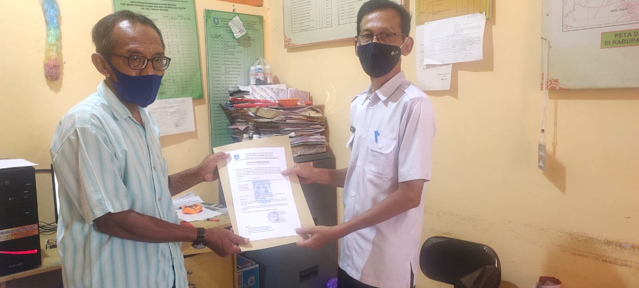 PENYERAHAN SURAT KEBERADAAN PARTAI POLITIK